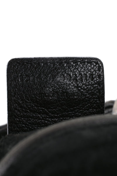 Yves Saint Laurent Black Leather Tiered St. Tropez Hobo Handbag BP4667 MHL
